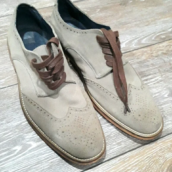Joseph Abboud | Shoes | Joseph Abboud Grey Suede Wingtip  display picture 1